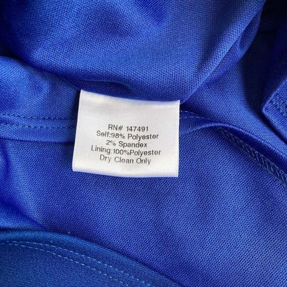 Katie May Crush Gown Women's Size L Formal Dress Blue $280 On Revolve NWOT - Picture 4 of 8